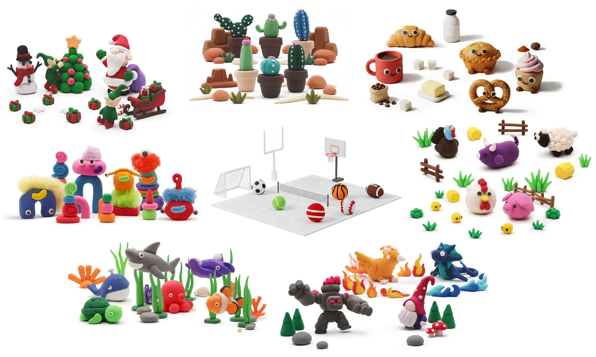 A collection of Clayday projects